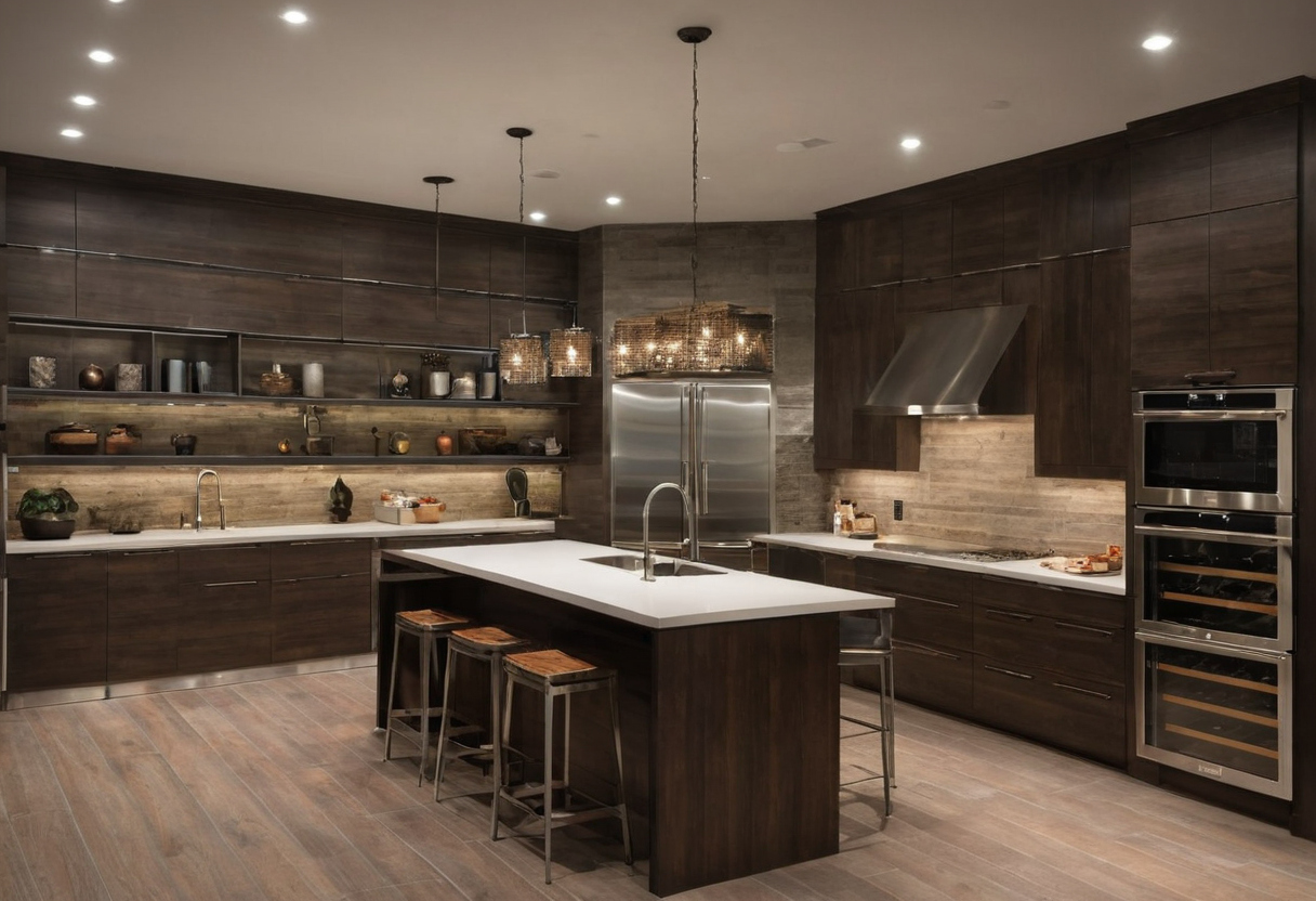 Luxury interior image showing Project credits reveal what the interior designer actually contributed
